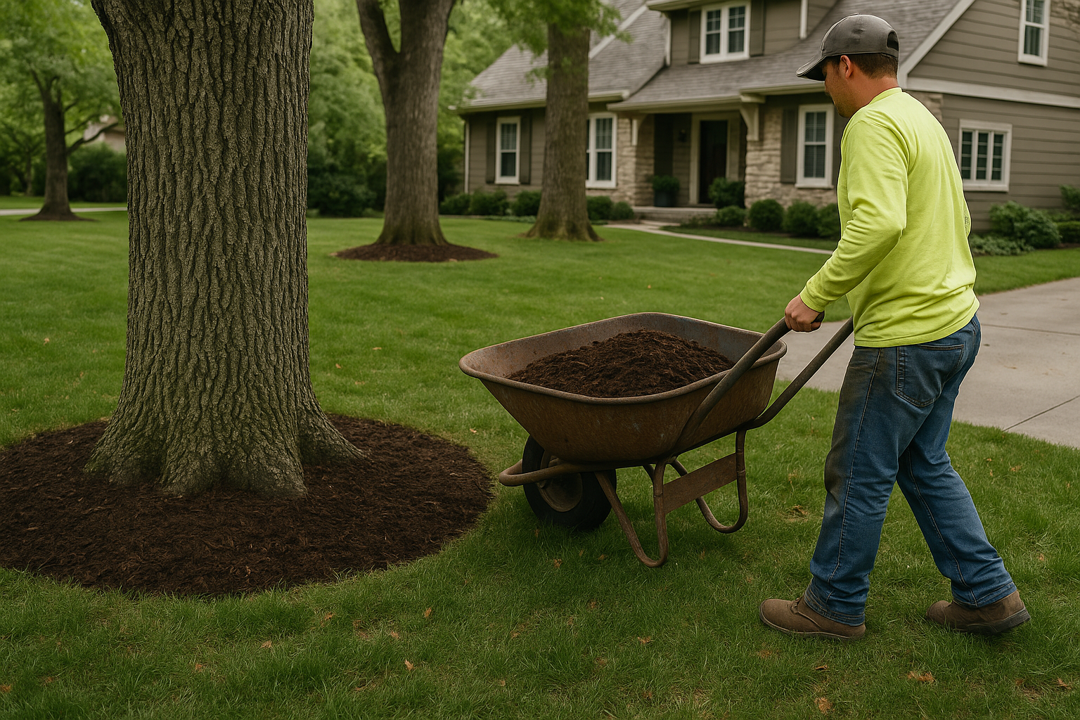 best mulch practices for trees in Kansas City climate - Best Mulch Practices for Trees in Kansas City Climate | Grade A Tree Care Kansas City