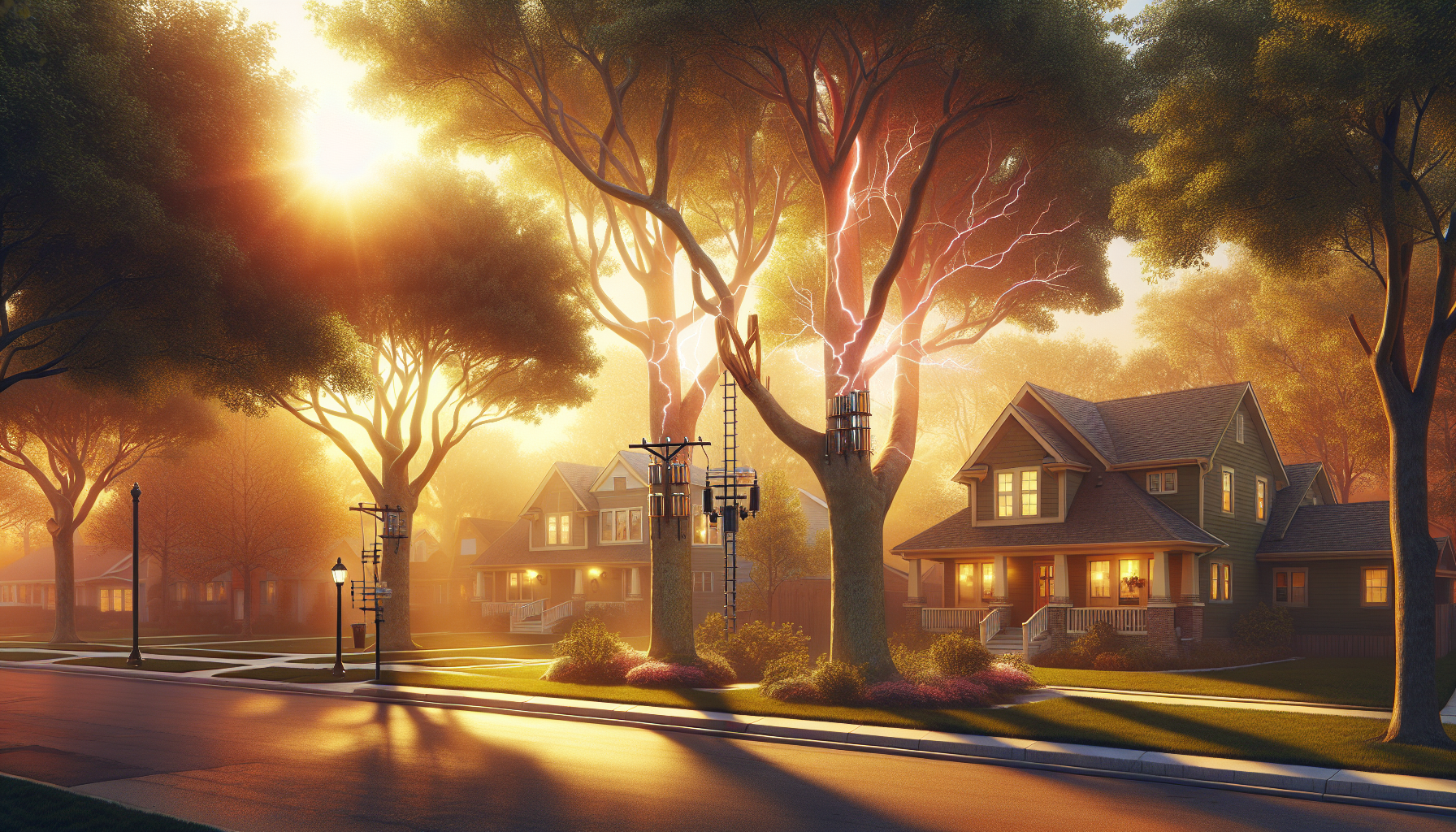 Kansas City tree lightning safety - Ensure Tree Lightning Safety in Kansas City | Grade A Tree Care Kansas City