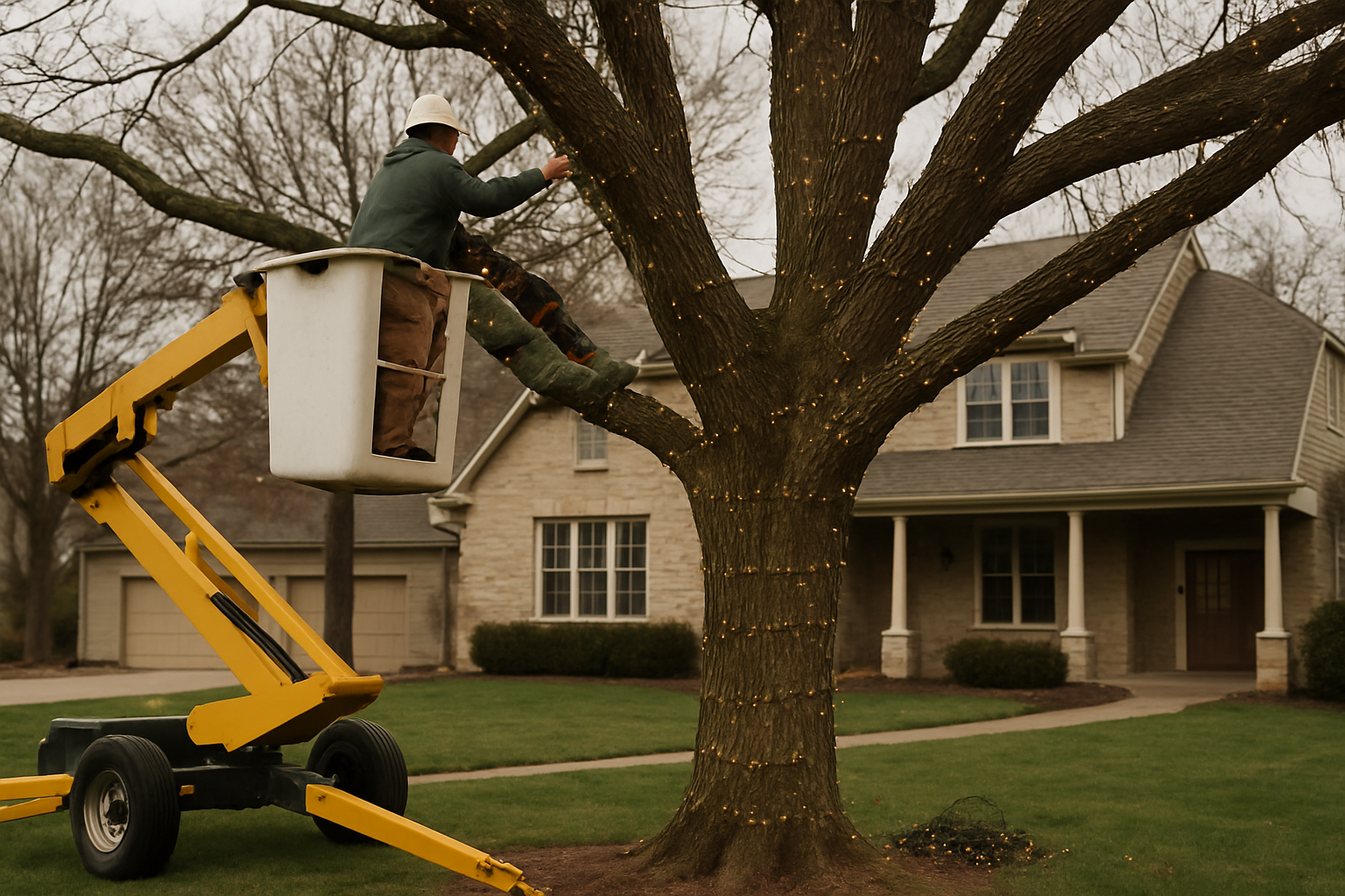 tree lighting for holidays - Holiday Tree Lighting Tips for Kansas City | Grade A Tree Care Kansas City