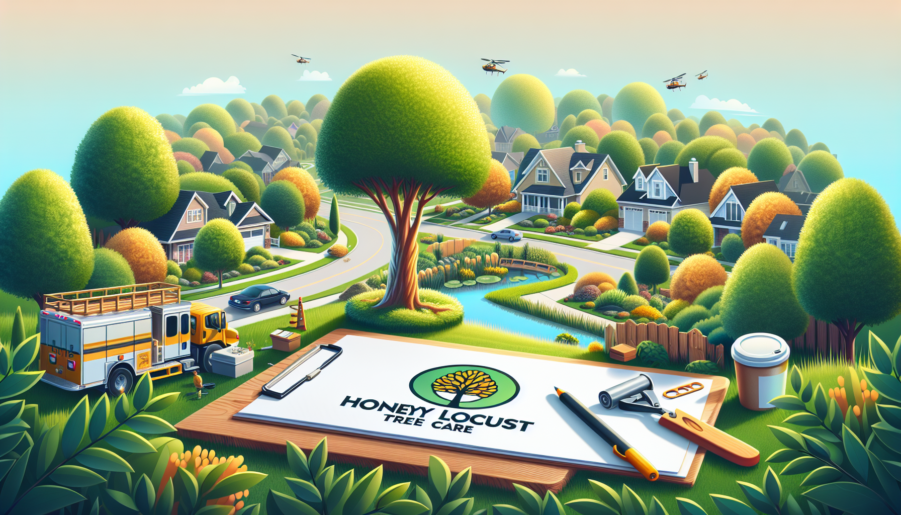 honey locust tree care - Caring for Honey Locust Trees in Kansas City | Grade A Tree Care Kansas City