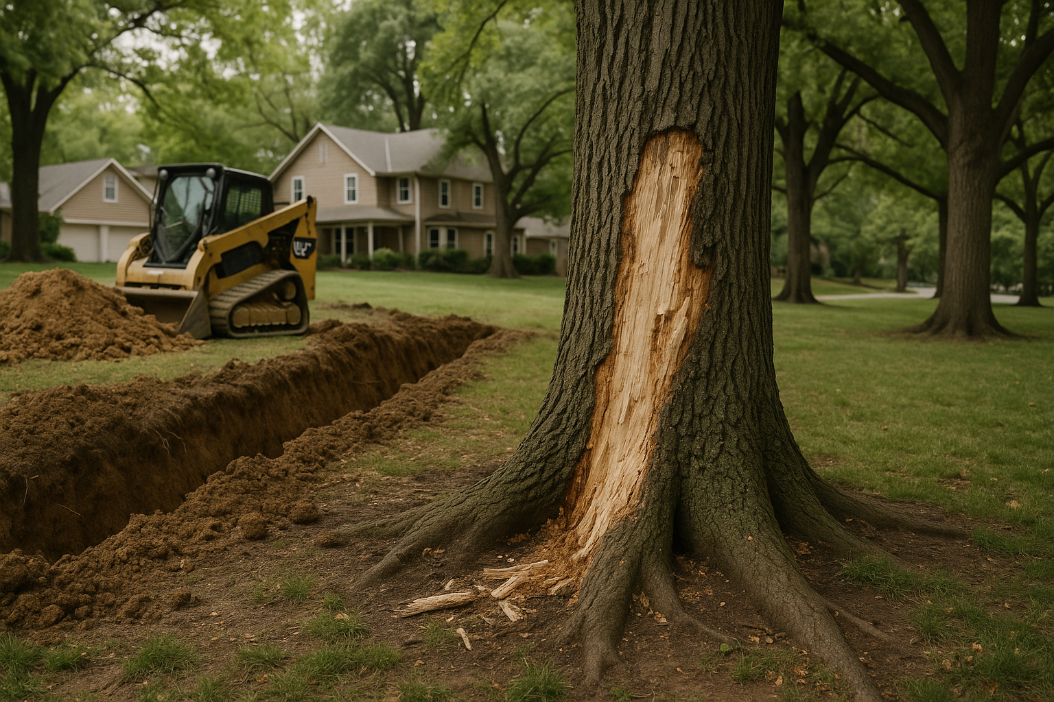 how construction damage affects nearby trees in Kansas City - How Construction Damage Affects Nearby Trees in Kansas City | Grade A Tree Care Kansas City