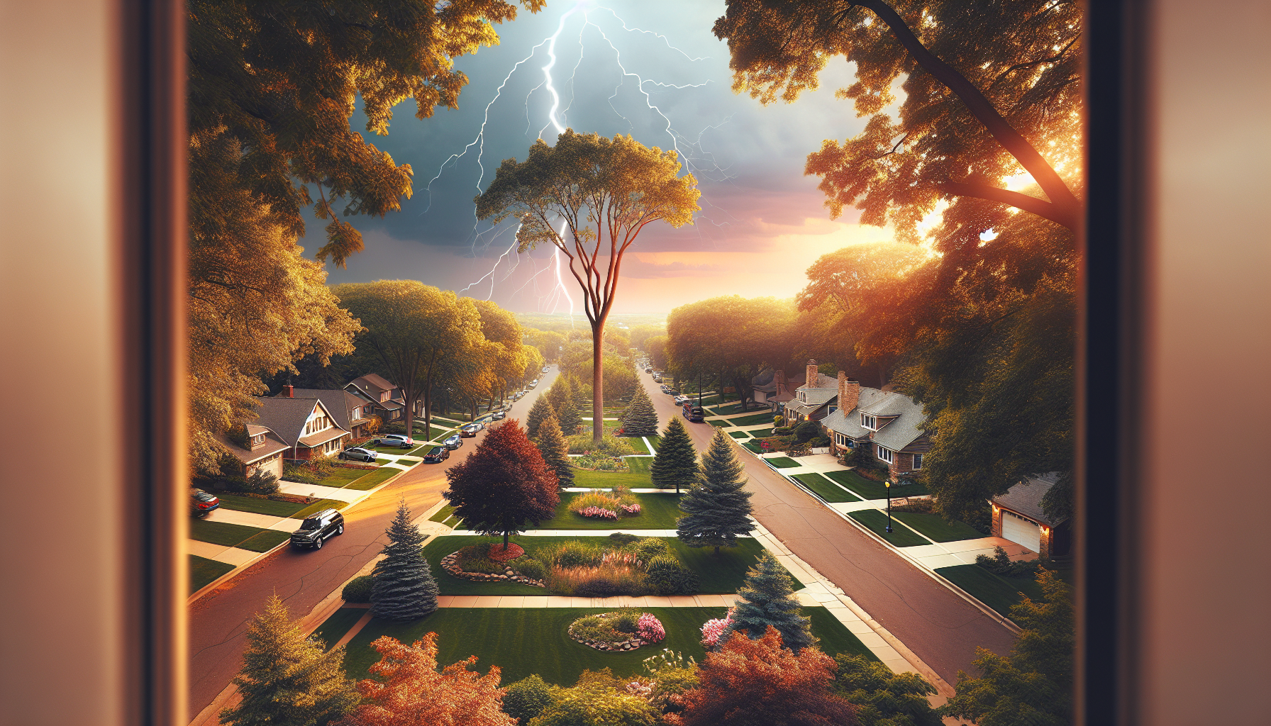 Kansas City Tree Lightning Risks - Minimize Tree Lightning Risks in KC | Grade A Tree Care Kansas City