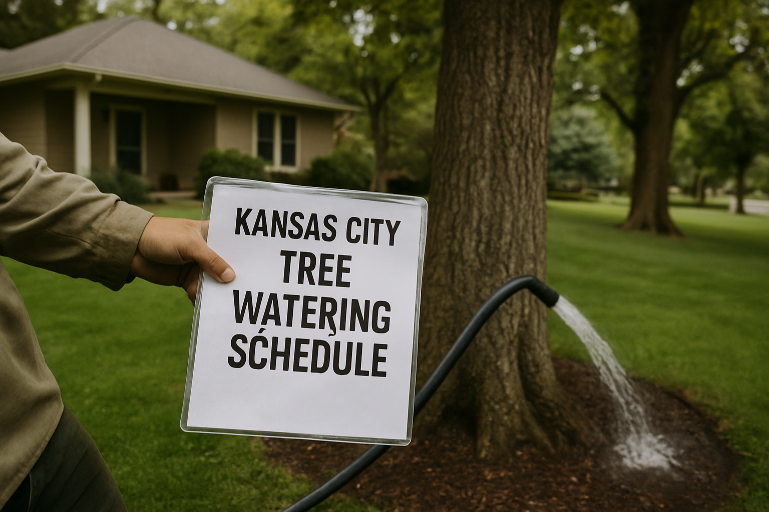 Kansas City tree watering schedule - Optimal Tree Watering Schedule for Kansas City | Grade A Tree Care Kansas City