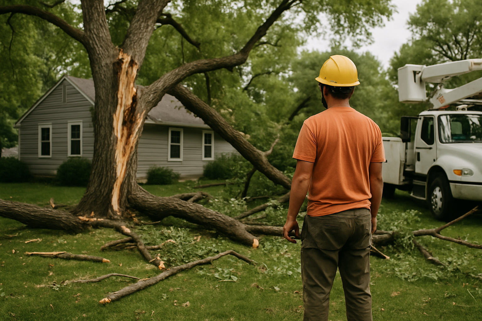 Storm Tree Damage: What to Do &amp; Reasons to Remove a Tree in Kansas City - Storm Tree Damage: What to Do &amp; Reasons to Remove a Tree in Kansas City | Grade A Tree Care Kansas City