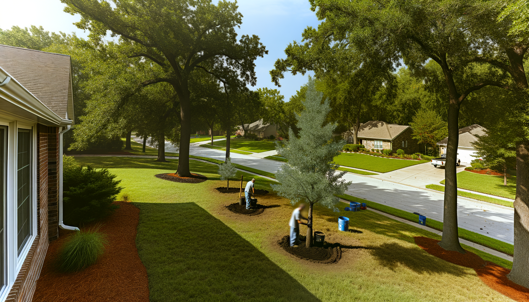 tree planting in small spaces - Tree Planting in Small Spaces: KC Tips | Grade A Tree Care Kansas City