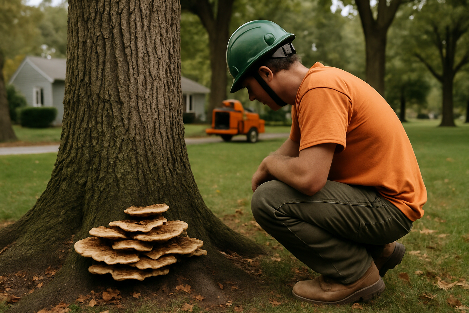 What to Do About Mushrooms or Fungi at the Base of Your Tree This Fall - What to Do About Mushrooms or Fungi at the Base of Your Tree This Fall | Grade A Tree Care Kansas City