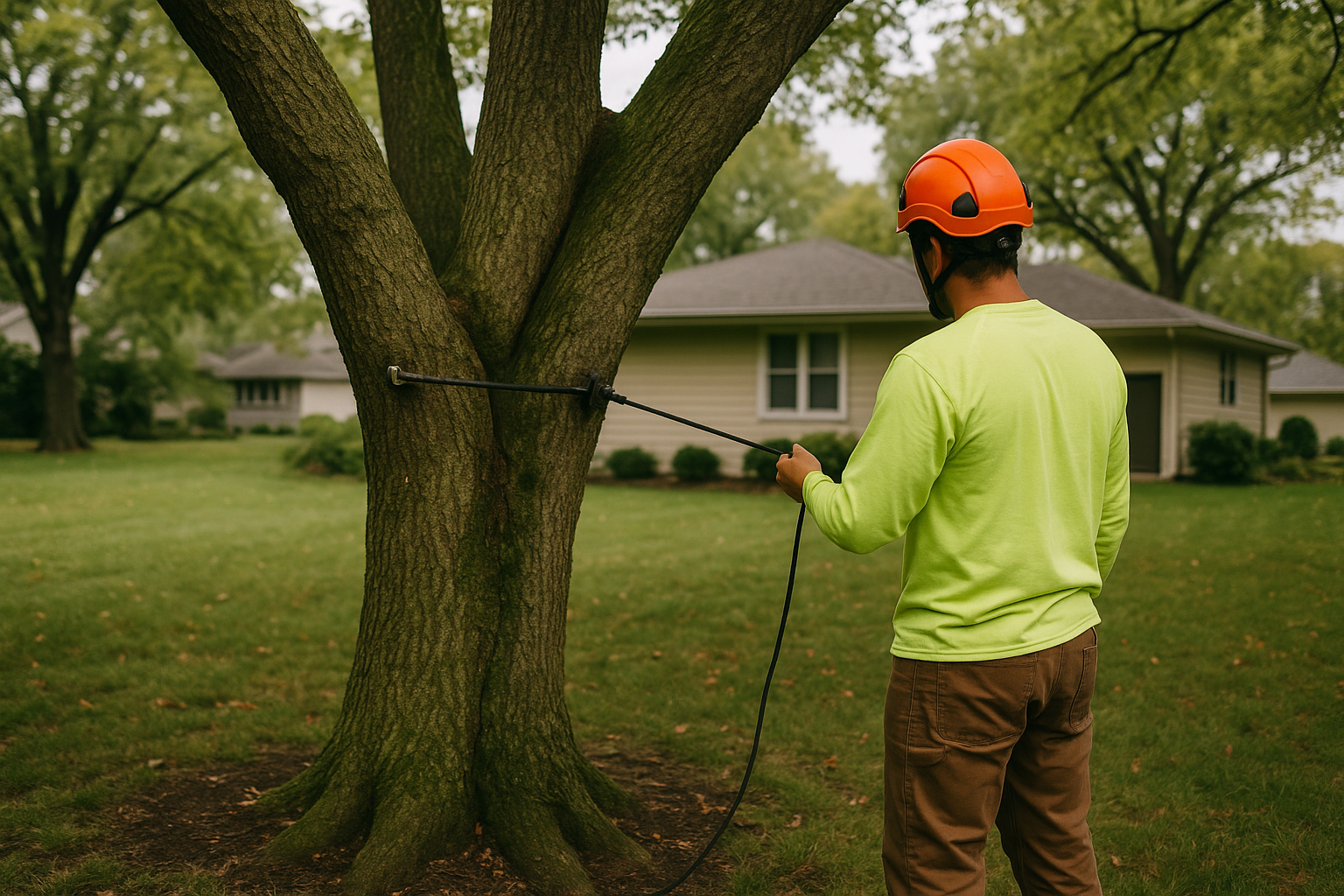 when does a tree need cabling or bracing in Kansas City - When Does a Tree Need Cabling or Bracing in Kansas City | Grade A Tree Care Kansas City